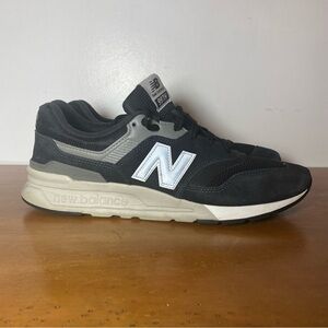 New Balance Men’s Size 12 997H Black Grey Shoes Sneakers CM997HCC Suede Neutral